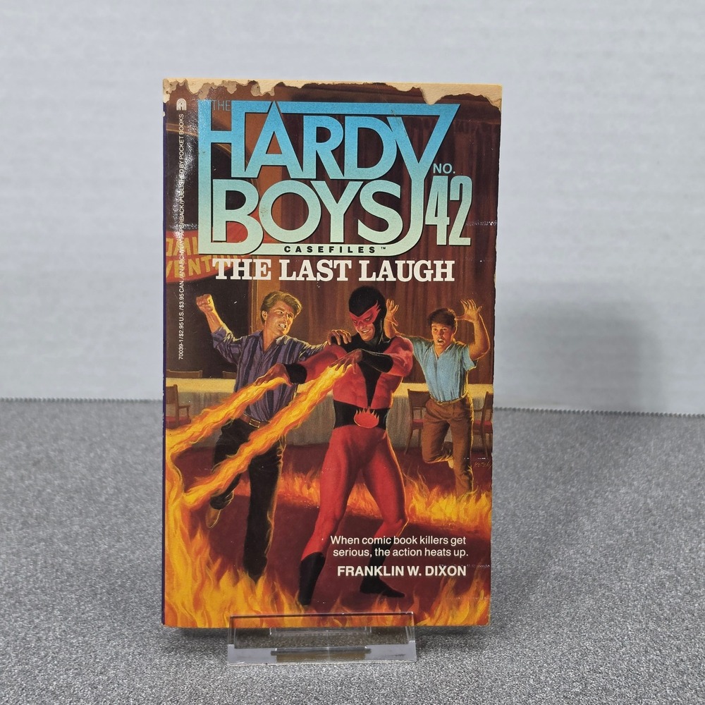 Hardy Boys Casefiles Book 42 The Last Laugh Franklin Dixon Paperback Good 1990